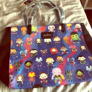 Loungfly Avengers Tote bag NEW NEVER USED